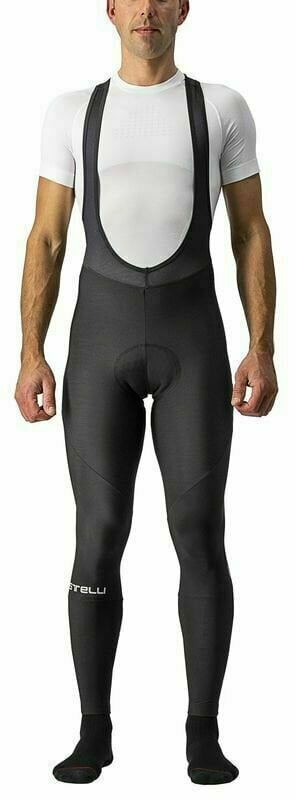 Calções e calças de ciclismo Castelli Entrata Bibtight Black S Calções e calças de ciclismo
