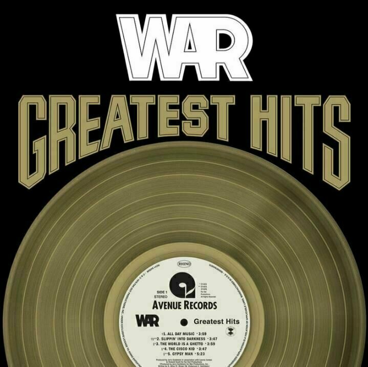 Vinylplade War - Greatest Hits (Gold Vinyl) (LP)