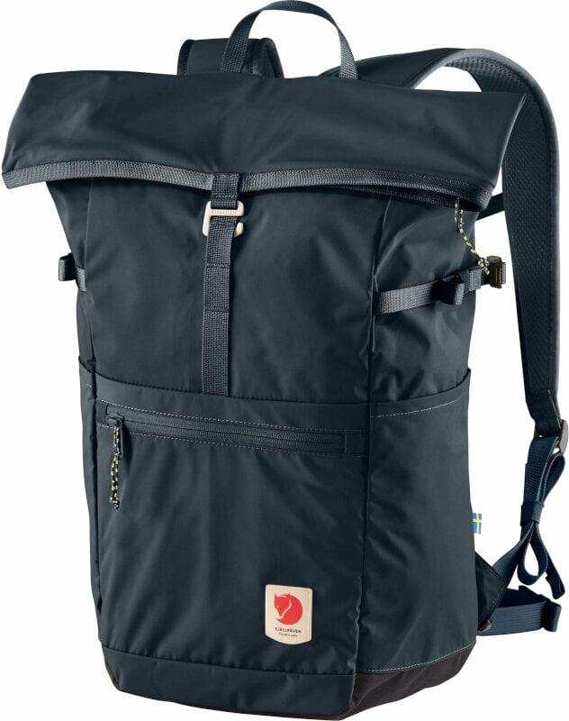 Lifestyle Backpack / Bag Fjällräven High Coast Foldsack 24 Navy 24 L Backpack