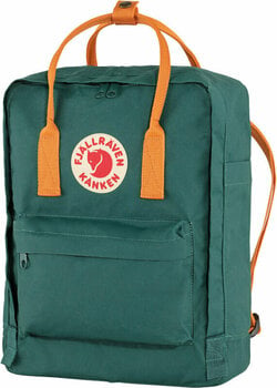 Lifestyle Backpack / Bag Fjällräven Kånken Arctic Green/Spicy Orange 16 L Backpack - 1