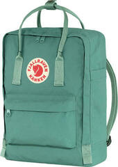 Lifestyle Rucksäck / Tasche Fjällräven Kånken Rucksack Frost Green 16 L
