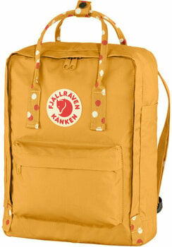 Lifestyle Backpack / Bag Fjällräven Kånken Ochre/Confetti Pattern 16 L Backpack - 1
