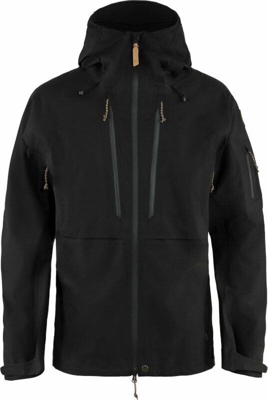 Outdoorjas Fjällräven Keb Eco-Shell Jacket M Outdoorjas Black 2XL
