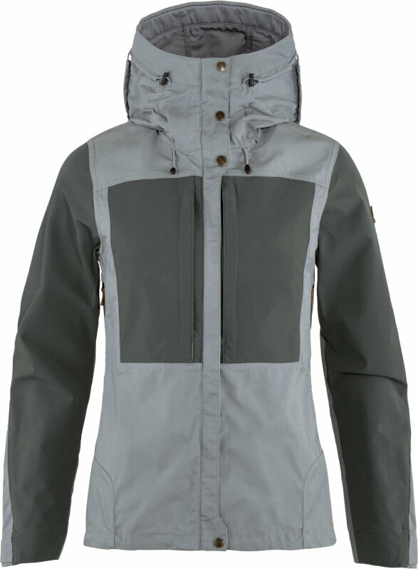 Outdoor Jacket Fjällräven Keb Jacket W Grey/Basalt L Outdoor Jacket