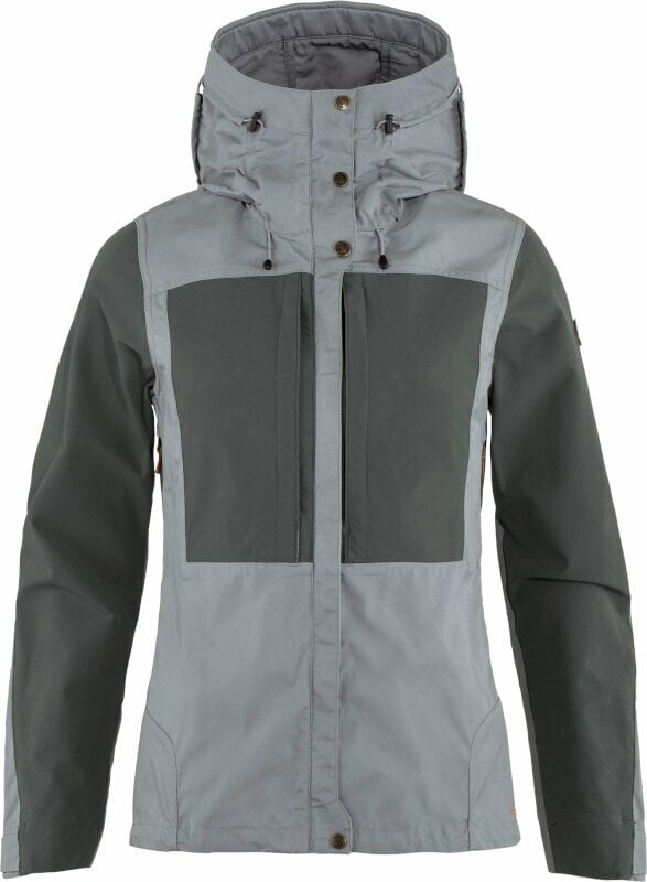 Outdoor Jacket Fjällräven Keb Jacket W Grey/Basalt M Outdoor Jacket