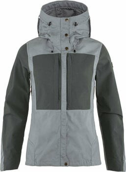 Outdoor Jacke Fjällräven Keb Jacket W Grey/Basalt S Outdoor Jacke - 1