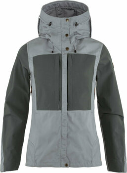 Casaco de exterior Fjällräven Keb Jacket W Grey/Basalt XL Casaco de exterior - 1