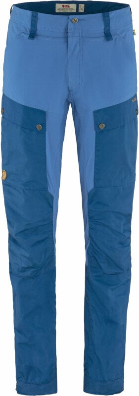 Calças de exterior Fjällräven Keb Trousers M Reg Alpine Blue/UN Blue 48 Calças de exterior