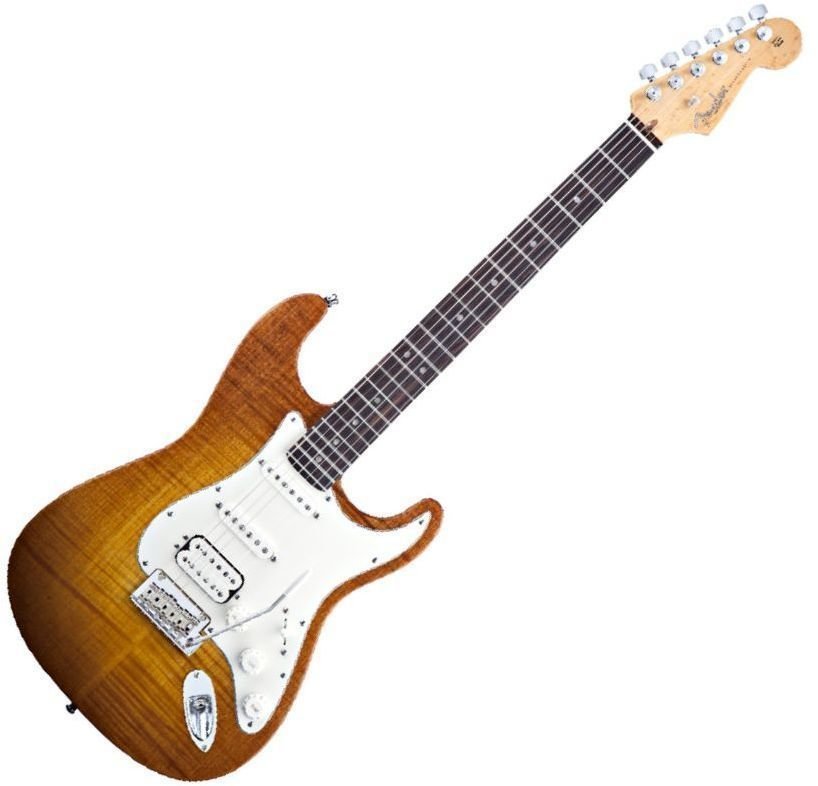 Električna gitara Fender Select Stratocaster HSS RW Antique Burst