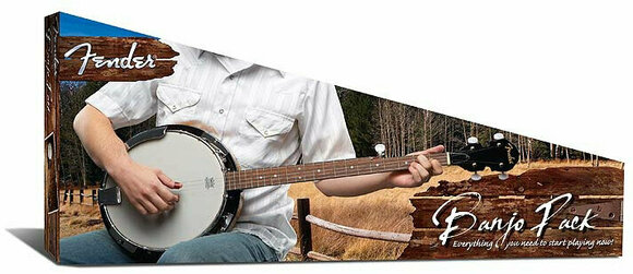 Banjo Fender FB-300 Banjo Pack Natural - 1