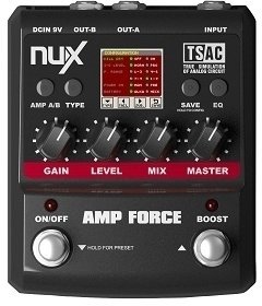 Kytarový efekt Nux Amp Force