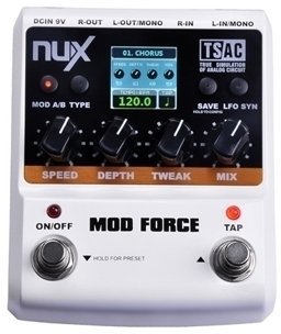Efecto de guitarra Nux Mod Force