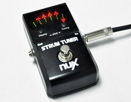 Pédale accordeur chromatique Nux Strum Tuner - 1