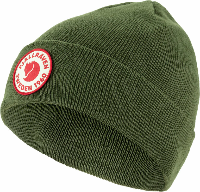 Fjällräven Kids 1960 Logo Hat Casper Green Lyžiarska čiapka
