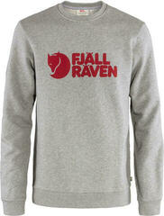 Outdoorová mikina Fjällräven Logo Sweater M Grey/Melange S Outdoorová mikina