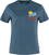 Outdoorové tričko Fjällräven Nature T-Shirt W Indigo Blue L Outdoorové tričko