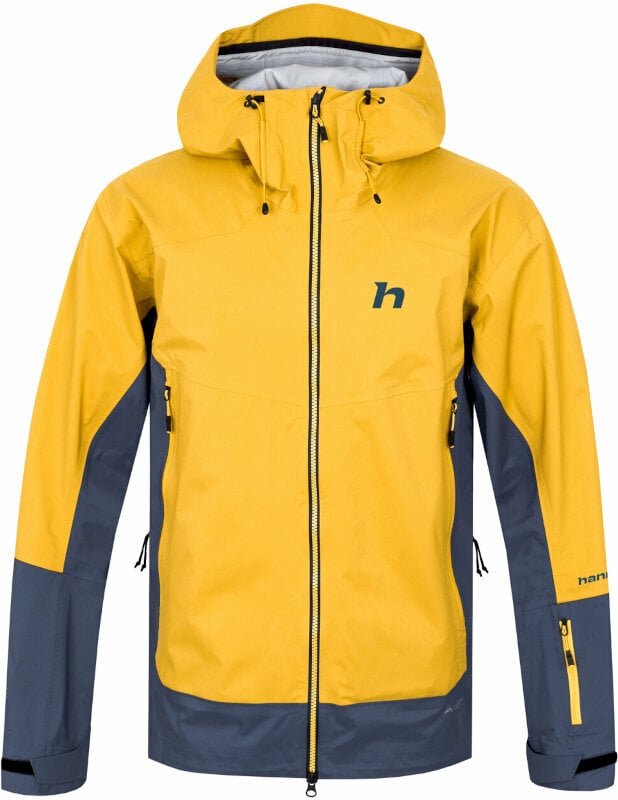 Outdorová bunda Hannah Mirage Man Jacket Golden Yellow/Reflecting Pond XL Outdorová bunda