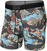 Fitness Underwear SAXX Quest Boxer Brief Black Mountainscape S Fitness Underwear