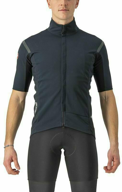 Cycling Jacket, Vest Castelli Gabba RoS 2 Light Black/Black Reflex S Jersey