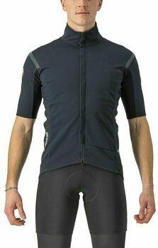 Cycling Jacket, Vest Castelli Gabba RoS 2 Light Black/Black Reflex S Jersey - 1