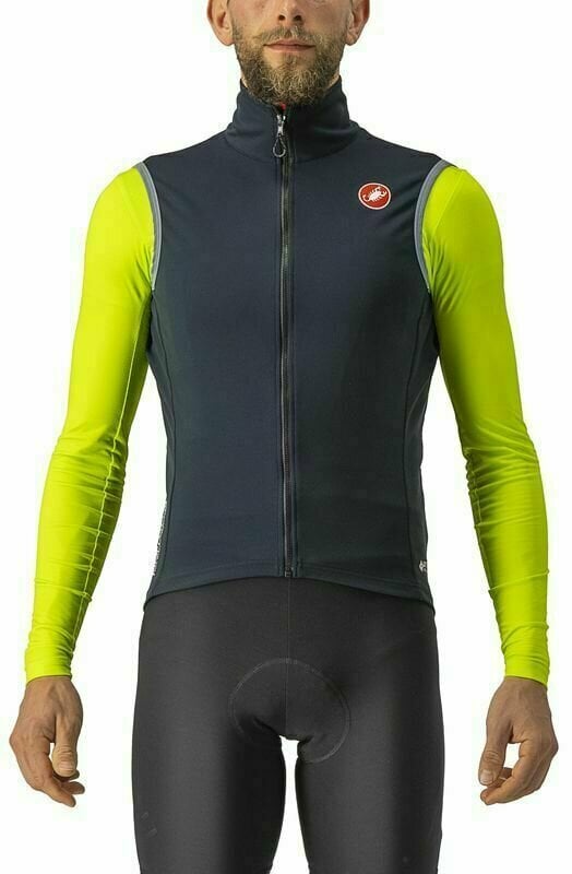 Biciklistička jakna, prsluk Castelli Perfetto RoS 2 Vest Black XL Prsluk