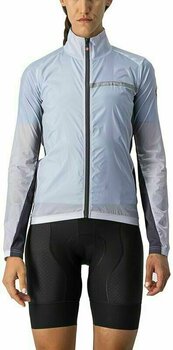 Fahrrad Jacke, Weste Castelli Squadra Stretch W Jacket Silver Gray/Dark Gray XS Jacke - 1