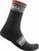 Kerékpáros zoknik Castelli Quindici Soft Merino Sock Black L/XL Kerékpáros zoknik