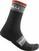 Fahrradsocken Castelli Quindici Soft Merino Sock Black 2XL Fahrradsocken