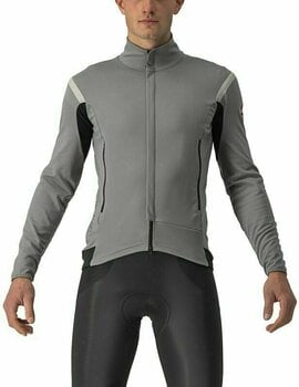 Cycling Jacket, Vest Castelli Perfetto RoS 2 Jacket Nickel Gray/Travertine Gray 2XL Jacket - 1