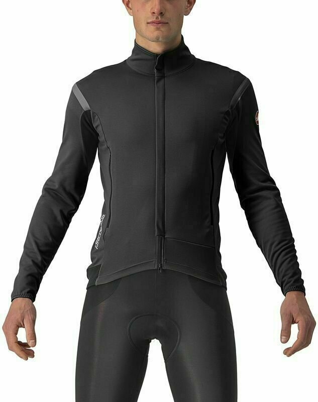 Biciklistička jakna, prsluk Castelli Perfetto RoS 2 Jacket Light Black/Black Reflex S Jakna