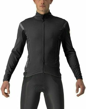Kolesarska jakna, Vest Castelli Perfetto RoS 2 Jacket Light Black/Black Reflex L Jakna - 1
