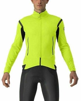 Veste de cyclisme, gilet Castelli Perfetto RoS 2 Jacket Electric Lime/Dark Gray XL Veste - 1