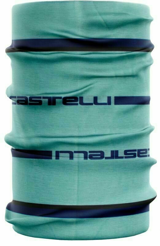 Casquette de cyclisme Castelli Como Neck Warmer Sterling Blue/Sodalite Blue UNI Cache-Cou
