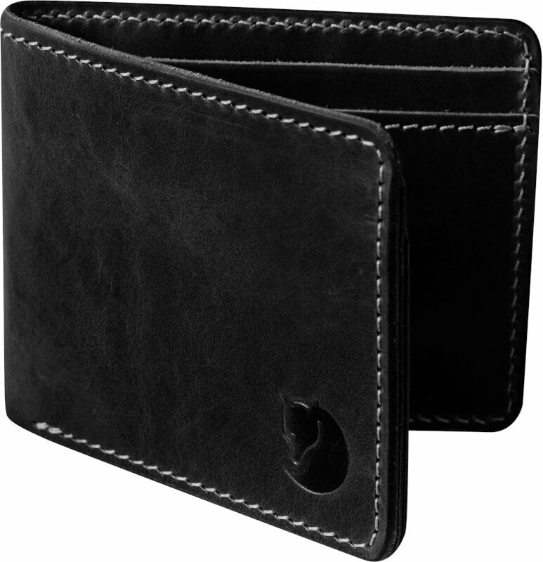 Novčanici, torba za rame Fjällräven Övik Wallet Black Novčanik