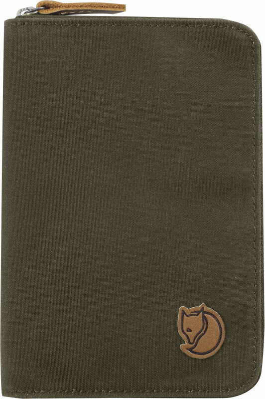 Carteira, Bolsa de tiracolo Fjällräven Passport Wallet Dark Olive Wallet
