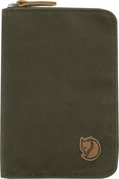 Carteira, Bolsa de tiracolo Fjällräven Passport Wallet Dark Olive Wallet - 1