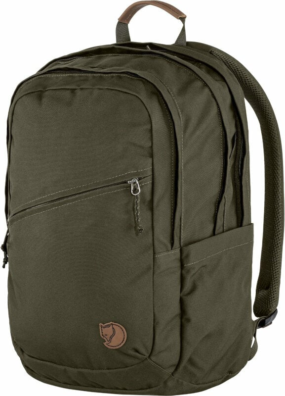 Lifestyle Backpack / Bag Fjällräven Räven 28 Dark Olive 28 L Backpack