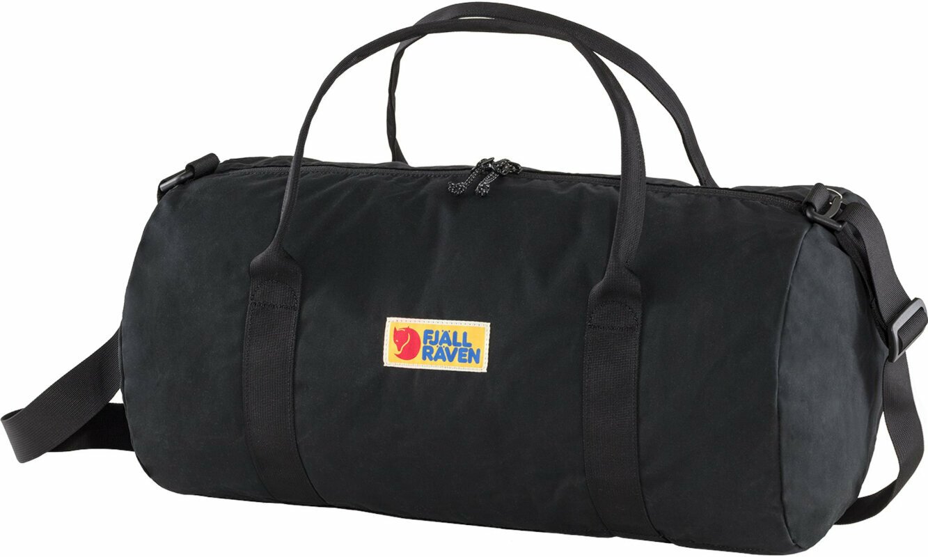 Lifestyle Backpack / Bag Fjällräven Vardag Duffel 30 Black 30 L Crossbody Bag