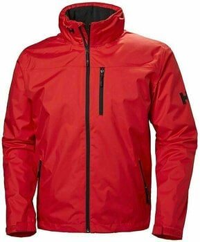 Giacca Helly Hansen Men's Crew Hooded Midlayer Giacca Red XS - 1