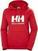 Majica s kapuljačom Helly Hansen Women's HH Logo Majica s kapuljačom Red XL
