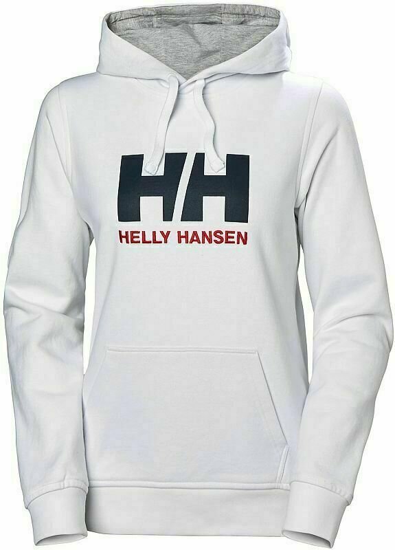 Hættetrøje Helly Hansen Women's HH Logo Hættetrøje White XL