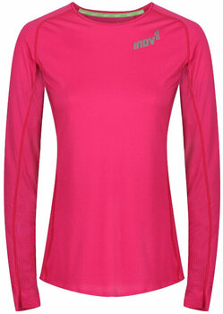 Løbe t-shirt med lange ærmer Inov-8 Base Elite Long Sleeve Base Layer Women's 3.0 Pink 36 Løbe t-shirt med lange ærmer - 1