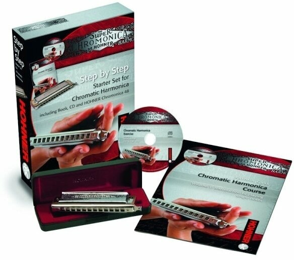 Kromatiskt munspel Hohner Chromatic Starter Set Kromatiskt munspel