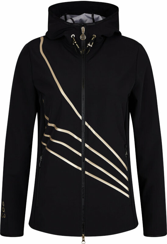 Ski Jacket Sportalm Charming Womens Jacket Black 34