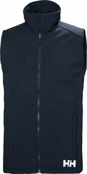 Outdoor Vest Helly Hansen Paramount Softshell Vest Navy XL Outdoor Vest - 1