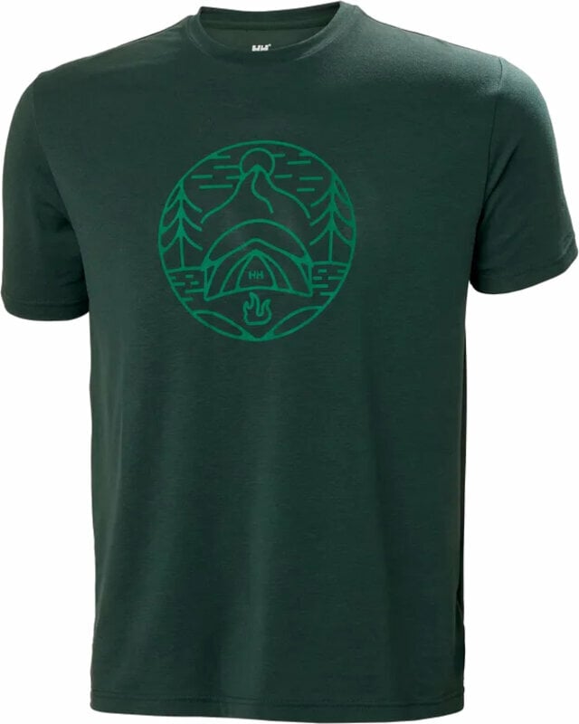 Oблекло > Mъжко облекло > Тениски Helly Hansen Skog Recycled Graphic T-shirt Darkest Spruce S