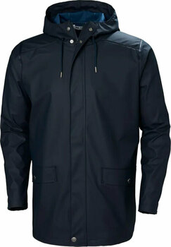 Outdoor Jacket Helly Hansen Moss Raincoat Navy XL Outdoor Jacket - 1