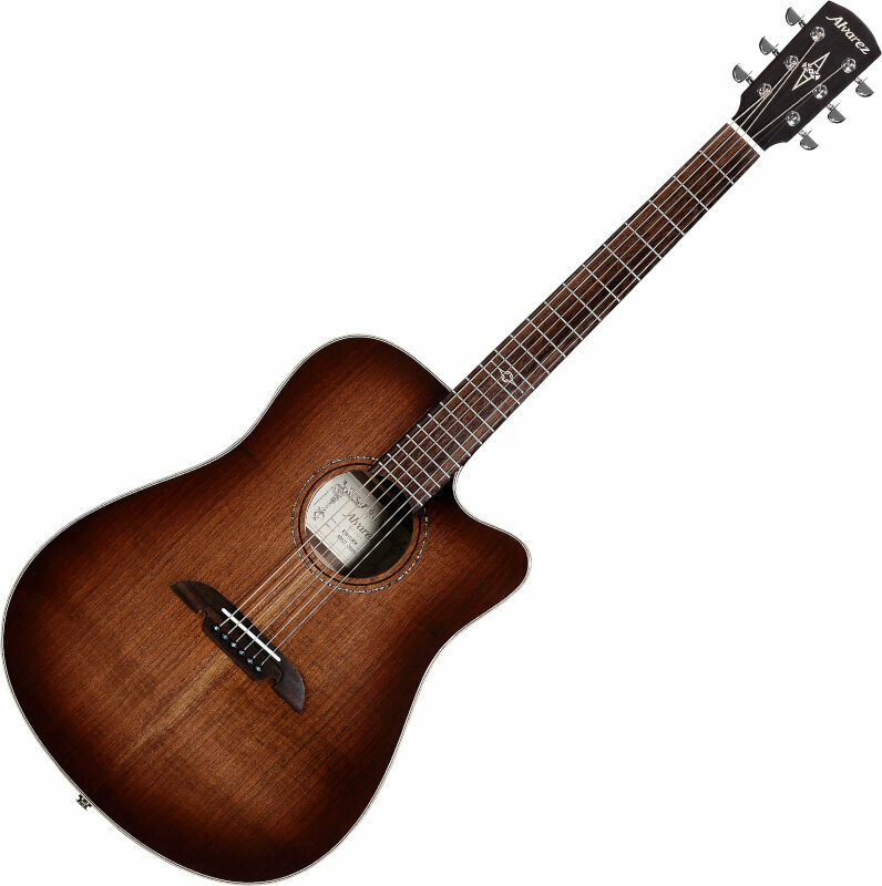 elektroakustisk guitar Alvarez ADWS77CESHB Natural
