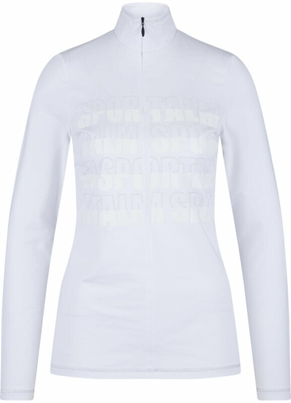 Hiihto t-paita / huppari Sportalm Identity Womens First Layer Optical White 40 Neulepusero