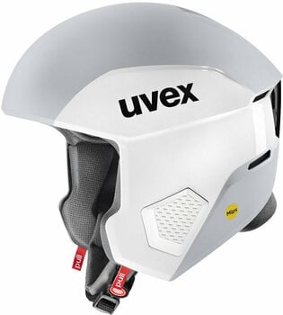 Lyžařská helma UVEX Invictus MIPS White/Rhino Mat 55-56 cm Lyžařská helma (Zánovní) - 1
